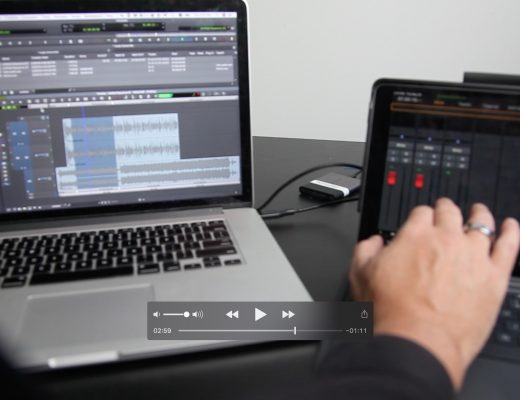 How to control Avid Media Composer's Audio Mixer in real-time with an iPad 4