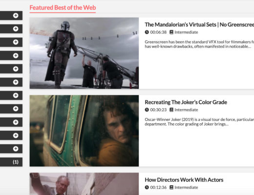 Moviola.com’s Best of the Web: A curated library of the best filmmaking tutorials, tips and tricks 13