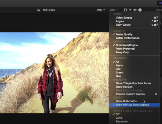 Editing iPhone 12 HDR Video in Final Cut Pro X 9