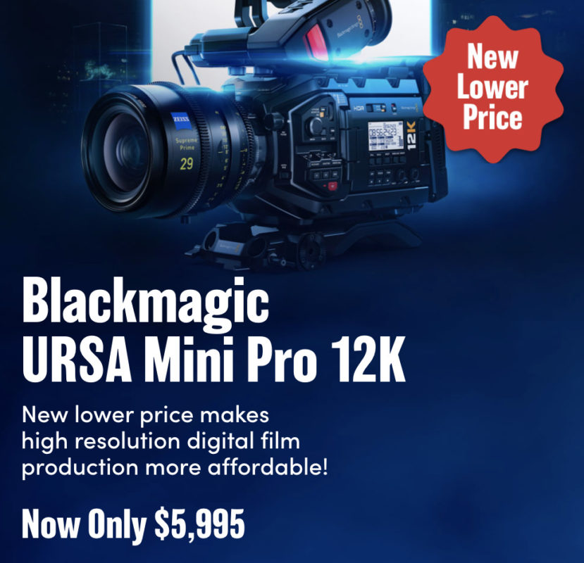 12K URSA Mini Pro