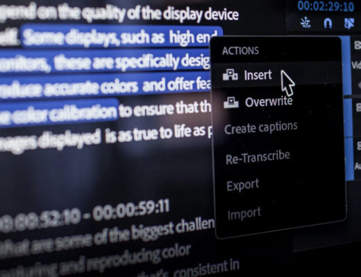 Text-Based Editing Comes to Adobe Premiere Pro 4