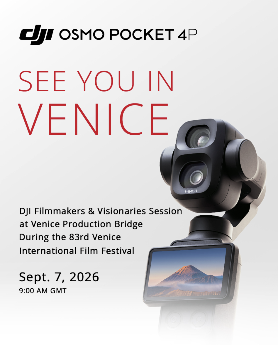 The DJI Osmo Pocket 4P Shines at the 83rd Venice Film Festival 12
