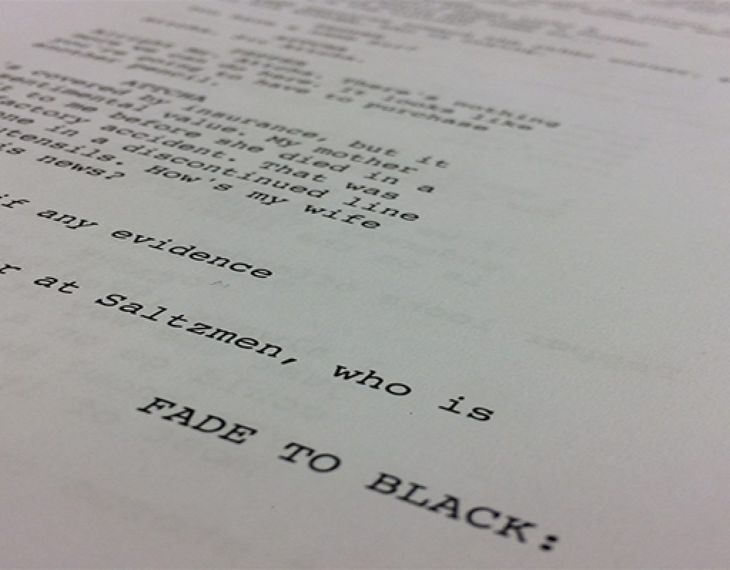 Basic Structure of a Screenplay - free course 1