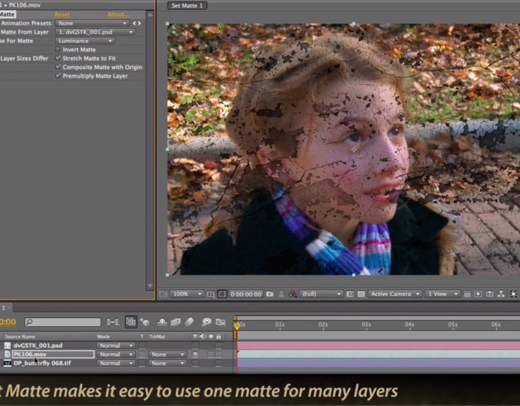 After Effects Classic Course: Set Matte versus Track Matte 1