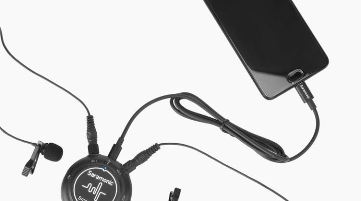 Review: Smart V2M mobile audio interface with 2 lav mics for USB and Lightning 1