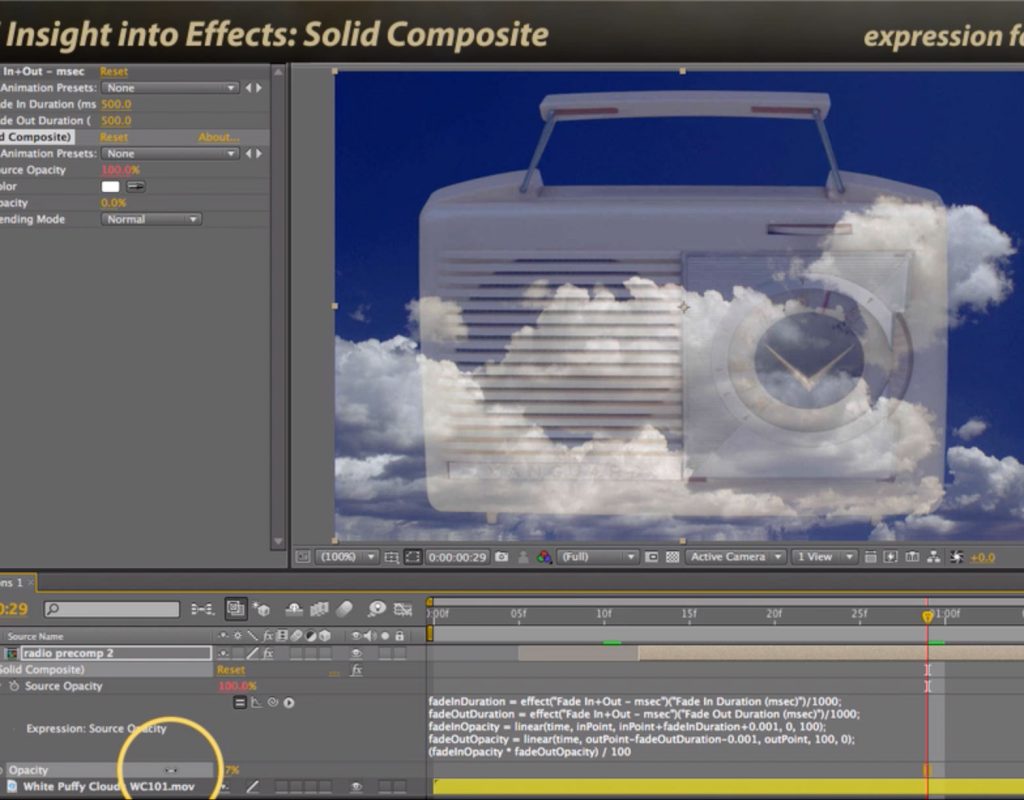 After Effects Classic Course: Solid Composite 1