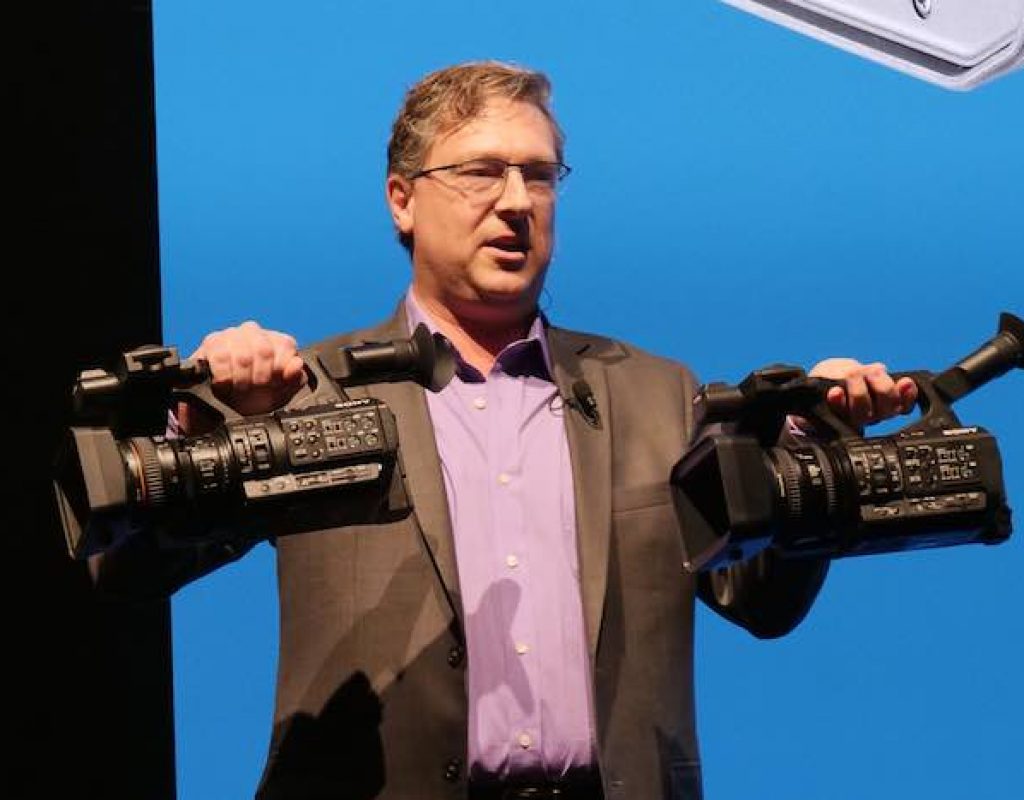 Peter Crithary shows two new Handycams