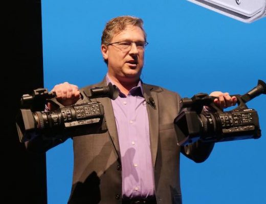 Peter Crithary shows two new Handycams