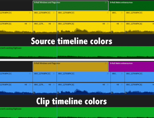 Tool Tip Tuesday for Adobe Premiere Pro: Source vs Timeline Labels 38