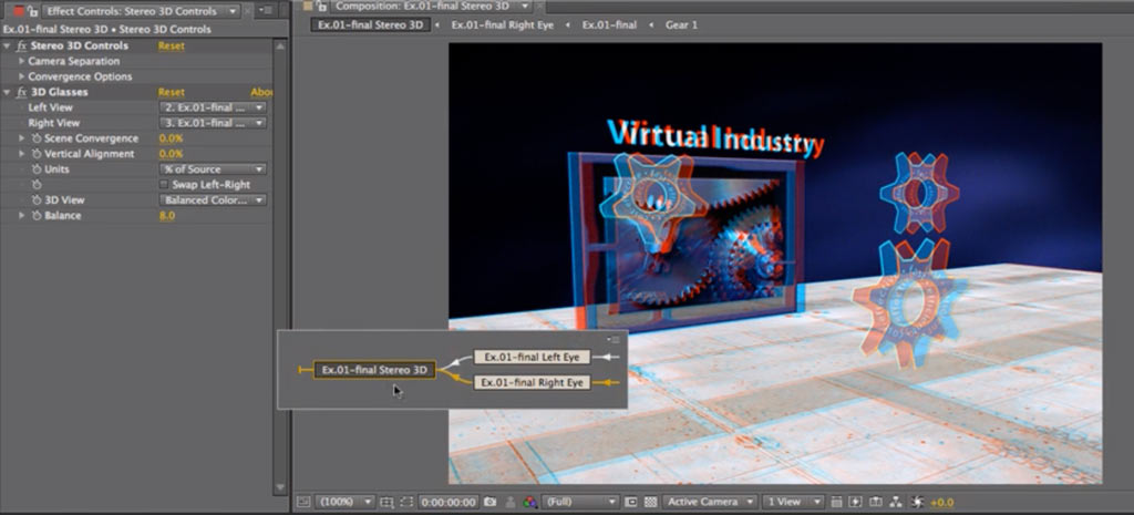 After Effects Classic Course: Stereoscopic 3D Vision in AE 1