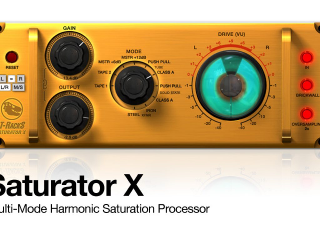 First look: T-RackS Saturator X for Mac/Windows from IK Multimedia 1