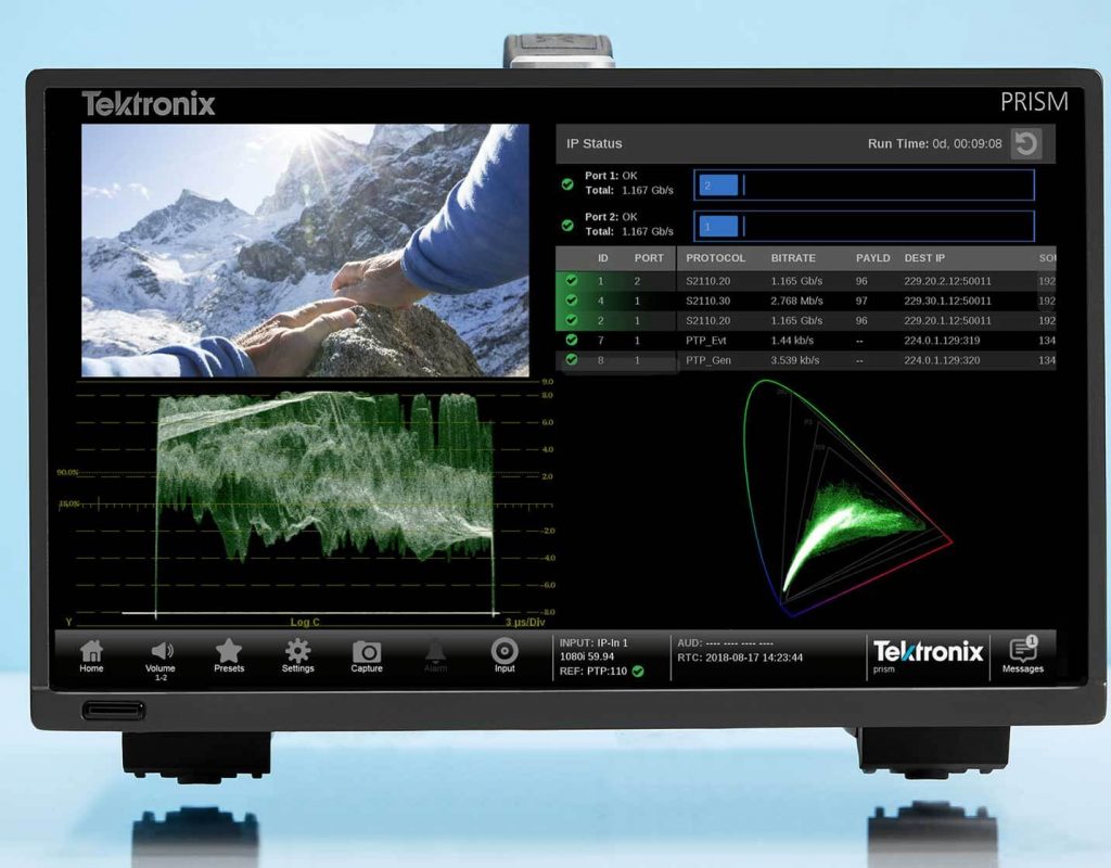 Tektronix assists AIMS Alliance, EBU and IRT to design and execute JT-NM testing of SMPTE 2110 Devices 3