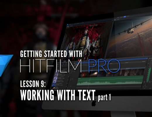 Getting Started with HitFilm Pro – Lesson 9 – Text Part 1 26