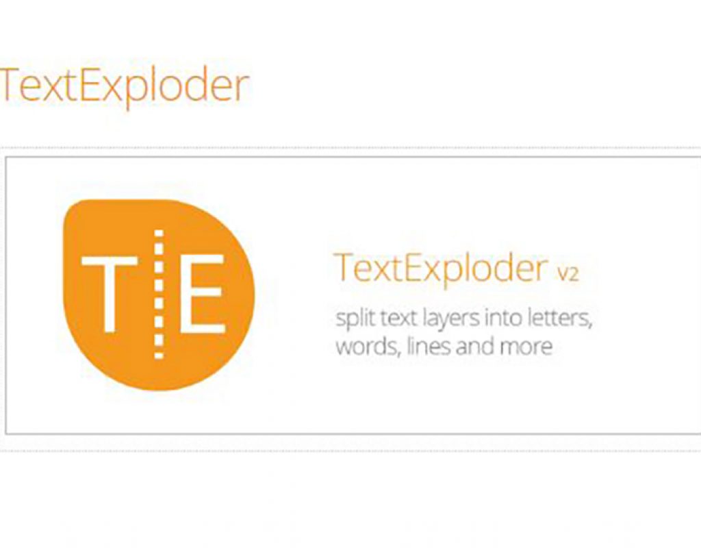Text Exploder Featured Image