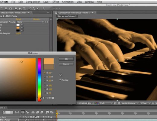 using Tritone in After Effects