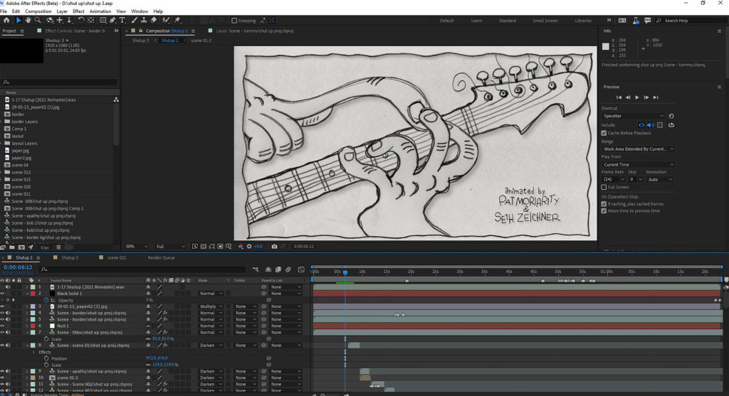 Animating The Replacements music video in 3 weeks with Adobe Character Animator 1