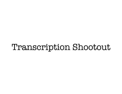 Transcription Shootout: DaVinci Resolve, Descript, FCP, FlexClip, Premiere Pro 1