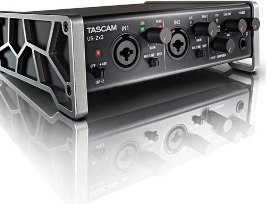 Tascam US–2X2 preamp/A-D converter interface review 64