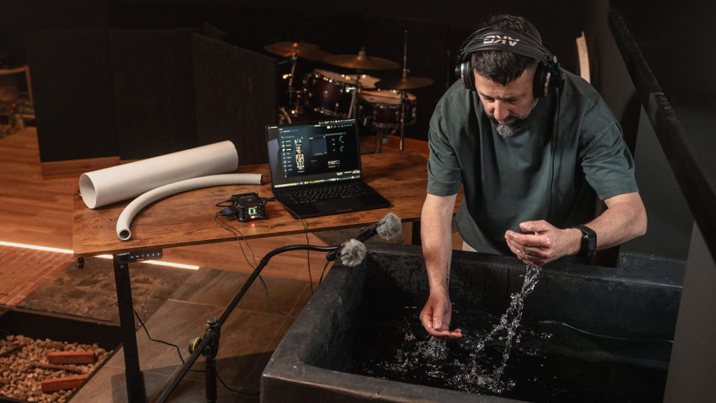 Recording water like a storyteller: How John Valasis crafted a playable foley library in Greece, for Krotos Studio 3