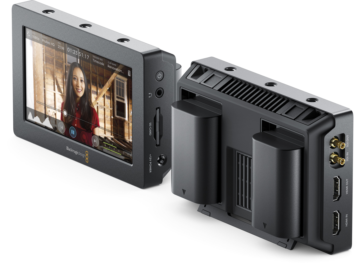 Video Recorder/Monitor Announced By Blackmagic 3