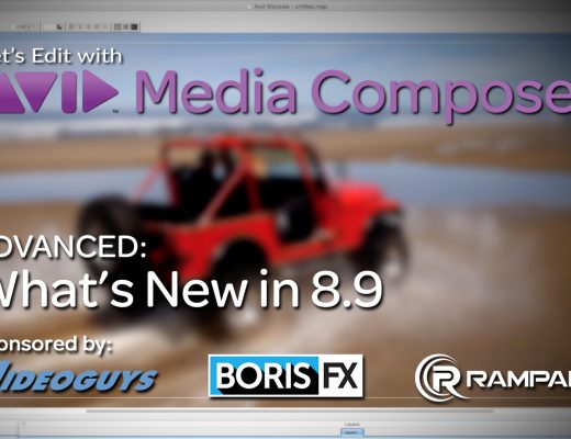 Let's Edit with Media Composer - What's New in v8.9 7