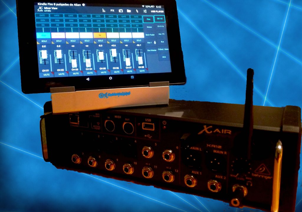 Picking a tablet to control the Behringer/Midas X AIR wireless mixer/recorder 1