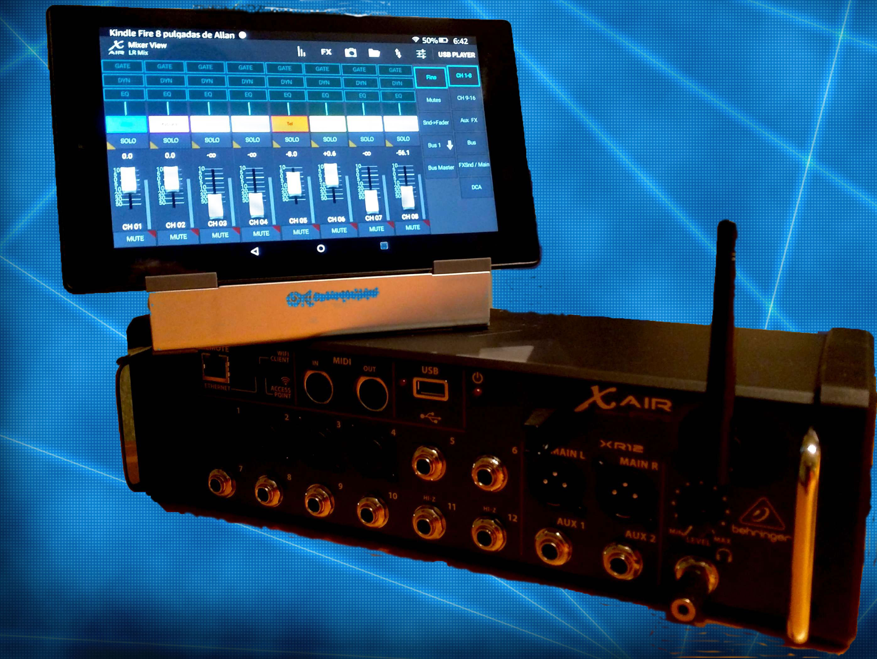 Picking a tablet to control the Behringer/Midas X AIR wireless mixer/recorder 2