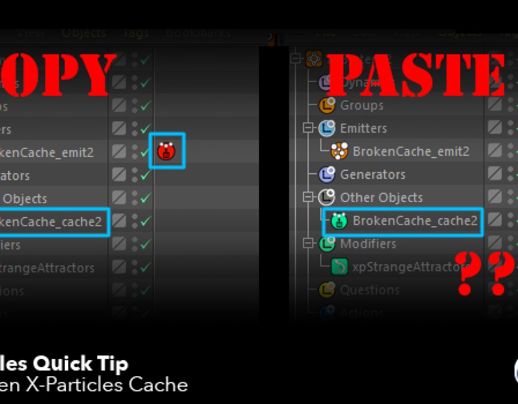 Fix Broken X-Particles Cache