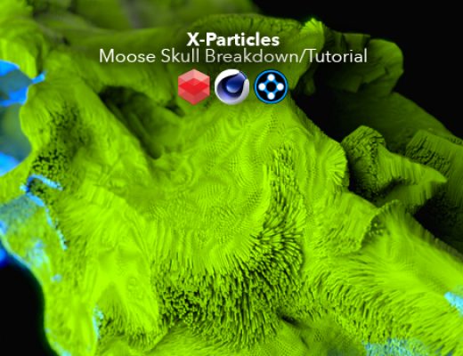 X-Particles Moose Skull