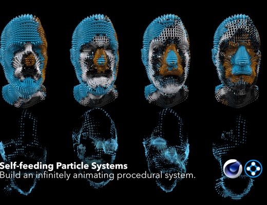 self-feeding particles
