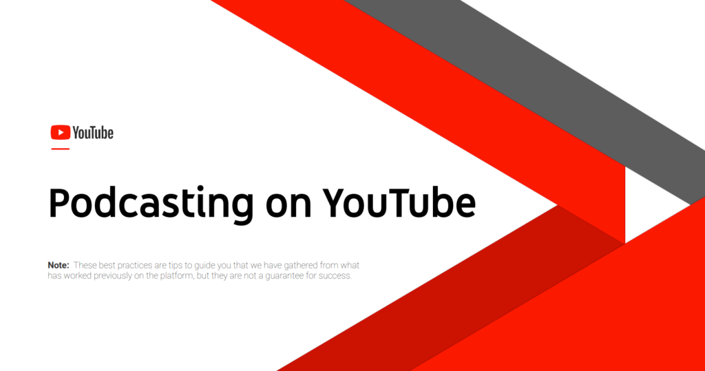 Pseudopodcasts, brought to us by YouTube, Spotify and Apple 5