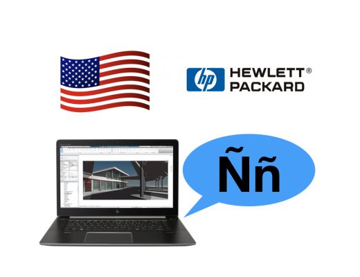 HP (US) offers ZBook Studio G4 with Spanish keyboard 5