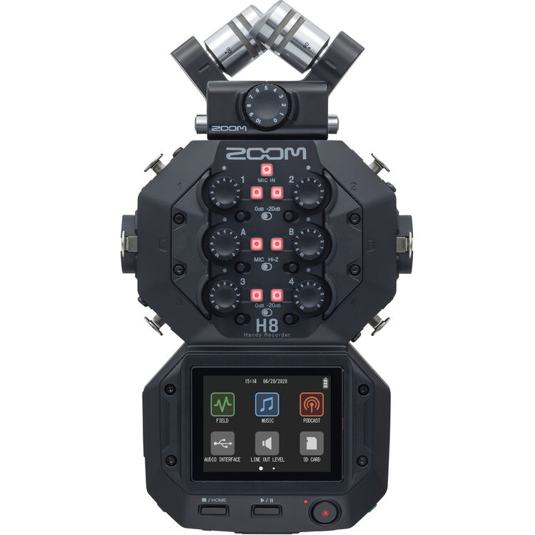 Review: Zoom H8 multitrack audio recorder 29