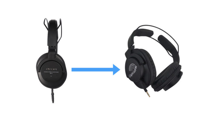 How to brand Zoom ZHP-1 headphones 1