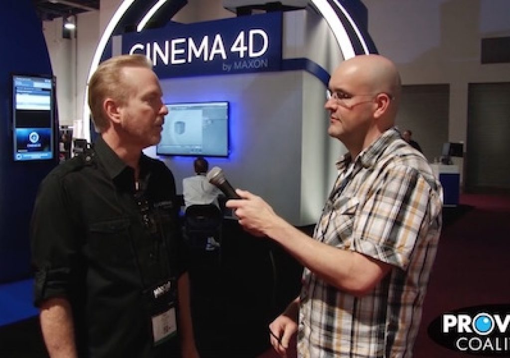 PVC at NAB 2015: Talking Cinema 4D with Paul Babb 1