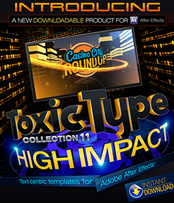 Dynamic Looks In All-New Animated Title Templates for Adobe After Effects® 3