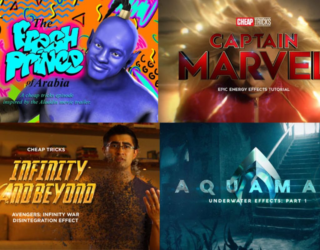 Red Giant Cheap Tricks: how to create VFX similar to Alladin or Captain Marvel 1