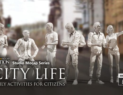 ActorCore: a new 3D mocap motion library online