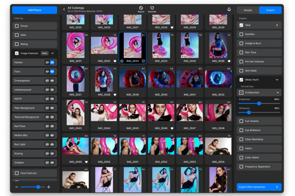 Retouch4me Adams: the unifying interface for retouching plugins