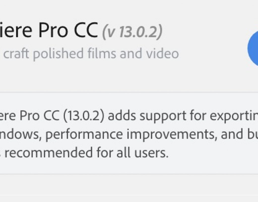 Adobe adds ProRes export support on Windows in the latest release 9