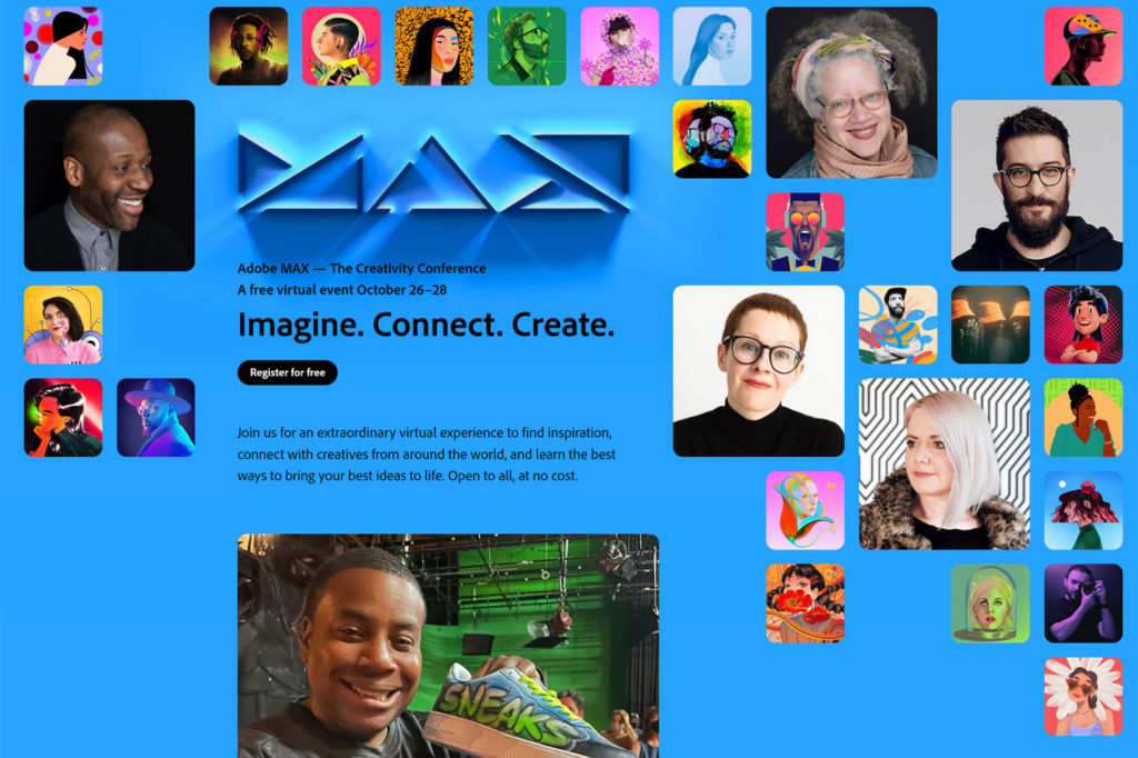 Adobe MAX: free virtual event starts tomorrow