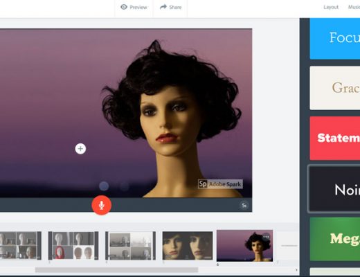 Telling stories with Adobe Spark