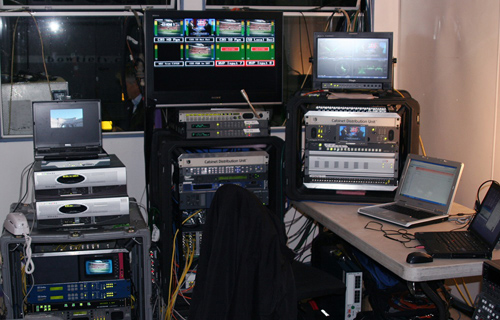 CBS Sports Uses FOR-A FRC-7000 FRAME RATE CONVERTERS FOR NFL FOOTBALL BROADCAST FROM LONDON 1