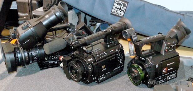 AG-AF100 and PMW-F3 on the Charts 27