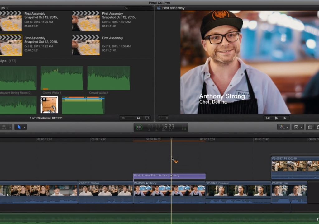 Connected Clip Tricks in Final Cut Pro X 1