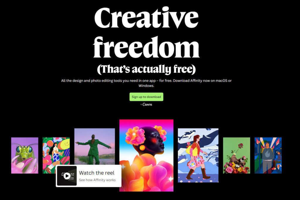 Affinity: new version is free for everyone