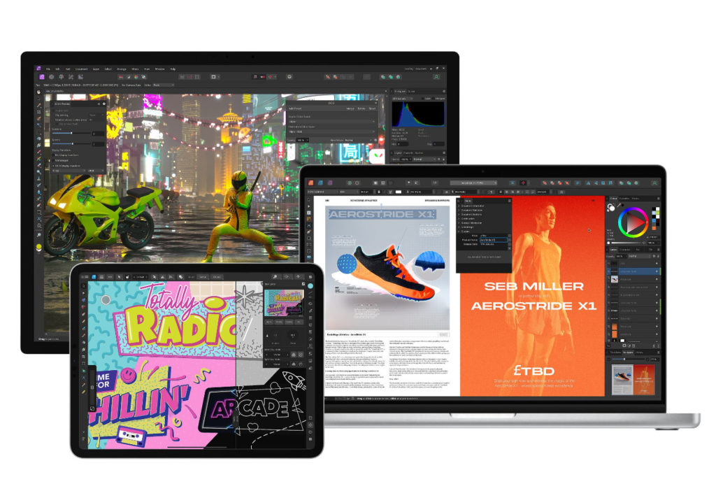 Serif's Affinity creative suite gets new free update