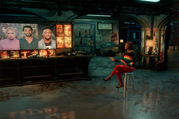 Realtime SetMapping used for Amazon’s “Inside The Boys”