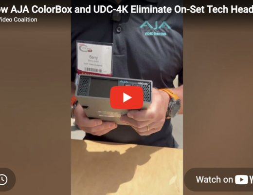 AJA at Cine Gear 2026 – How ColorBox and UDC-4K Solve the Chaos of Modern Multi-Format Sets 13