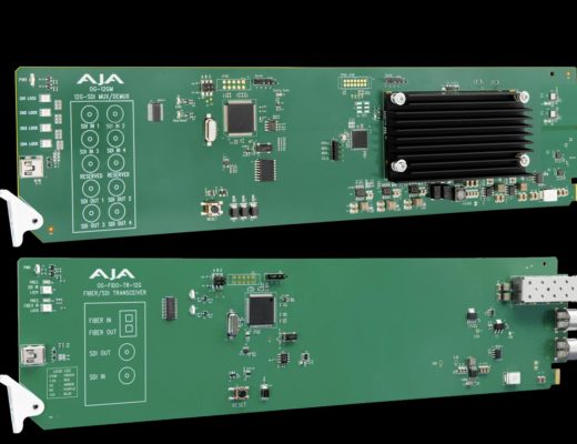 AJA releases two new 12G-SDI openGear solutions